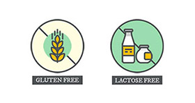 Colazione senza allergeni: gluten free e lactose free