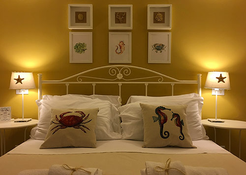 Le camere del bed and breakfast La Casa Al Mare a Lampedusa