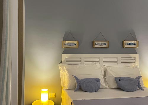 Le camere del bed and breakfast La Casa Al Mare a Lampedusa