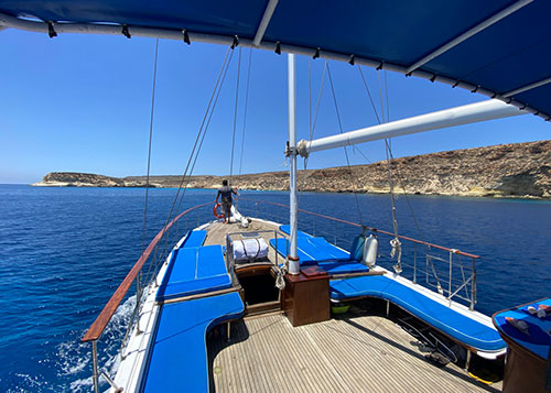Le camere del bed and breakfast La Casa Al Mare a Lampedusa